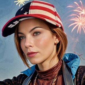 Stars n stripes cap - high quality - great condition